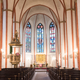Ornate church altar